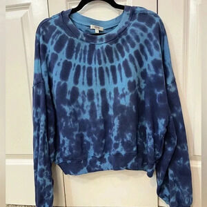 Agolde Blue Tie-Dye Women's Top